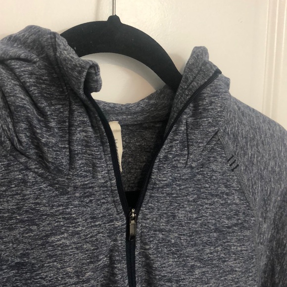 Lululemon Hooded Quarter Zip Training Top - Picture 2 of 4